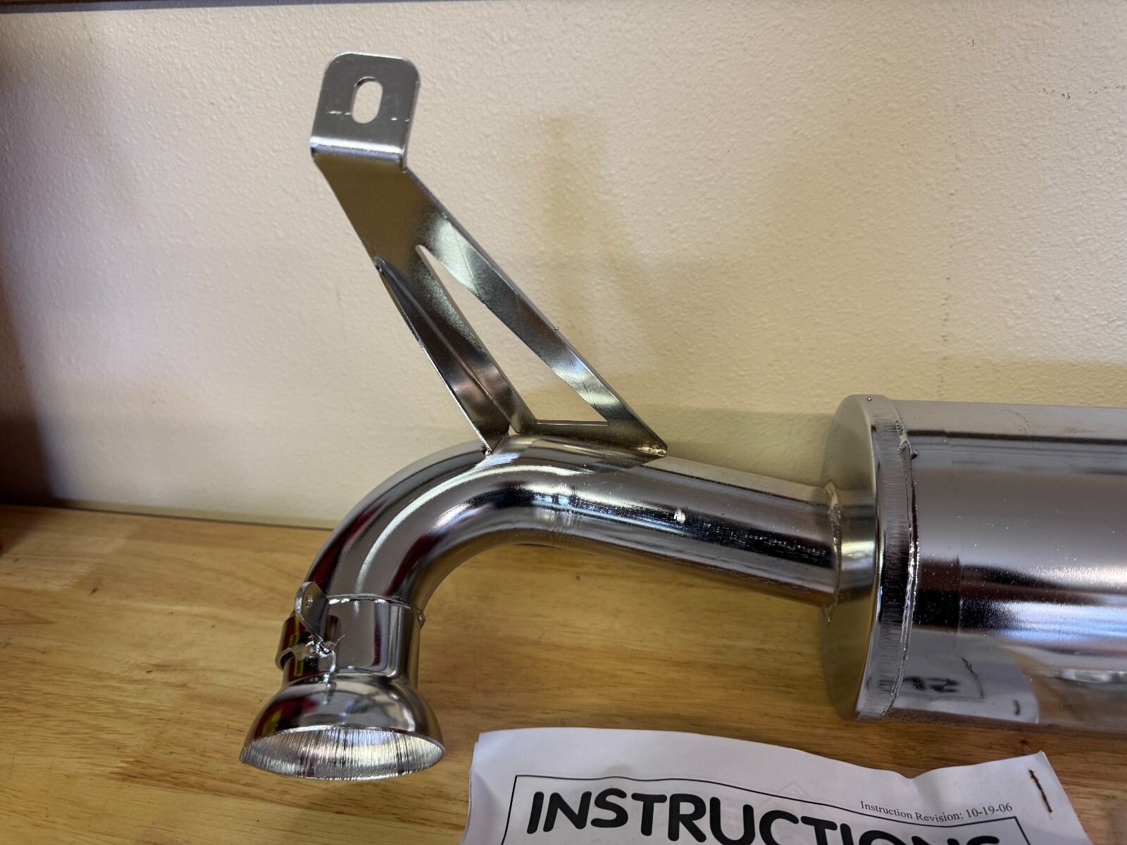 Sno-Stuff Polaris Single Canister Rumble Pack Silencer Part # 331-205 New