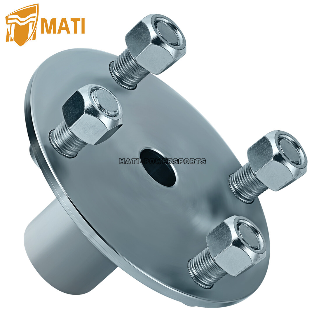 4 Lug 1" Live Axle Adapter Hub for Go Kart Cart ATV Quad Trailer - 4" x 4"