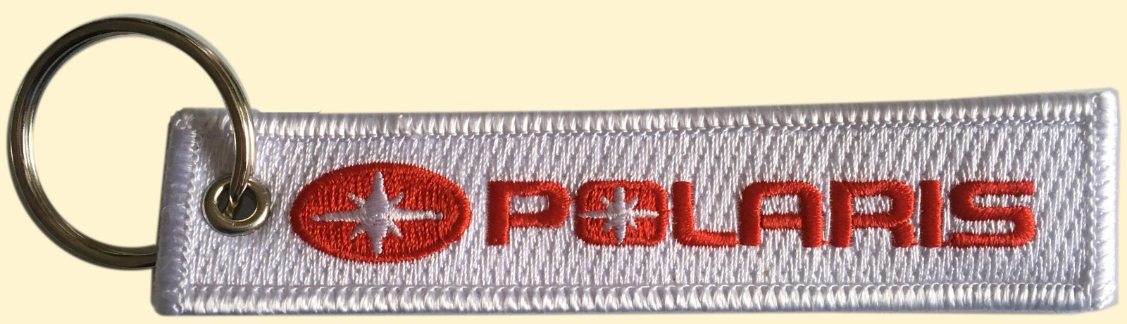 Polaris Embroidered Key Chain, for snowmobiles, off road, motorcycles, ATV