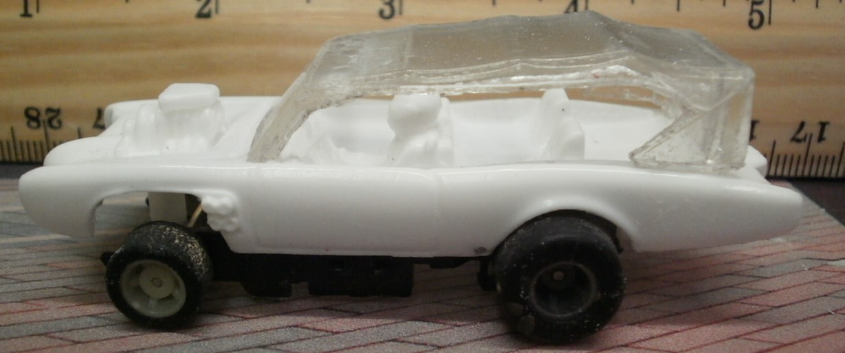 NEW Resin HO SLOT CAR scale Pontiac Monkee Mobile paintable body t-jet mounts