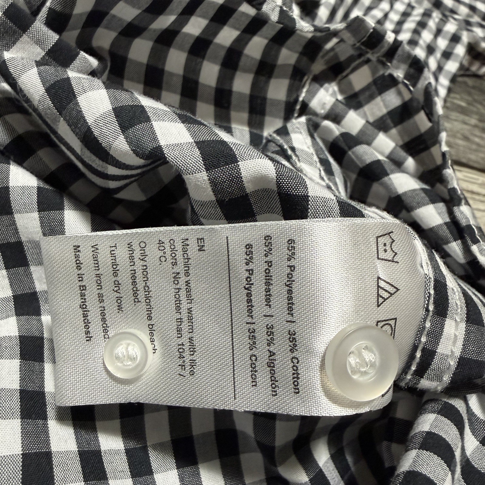 Chef Works Gingham Plaid Button Up Shirt Women’s XL The Pike Brewing Co Seattle