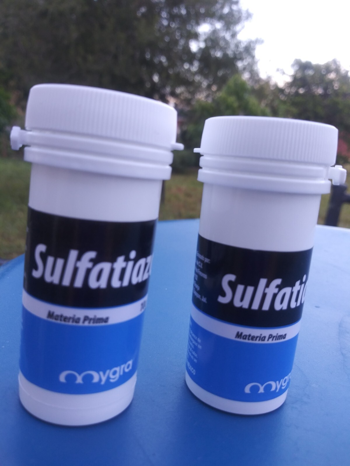 2X  SULFATIAZOL  Polvo Powder To Aid Minor Cuts 10g
