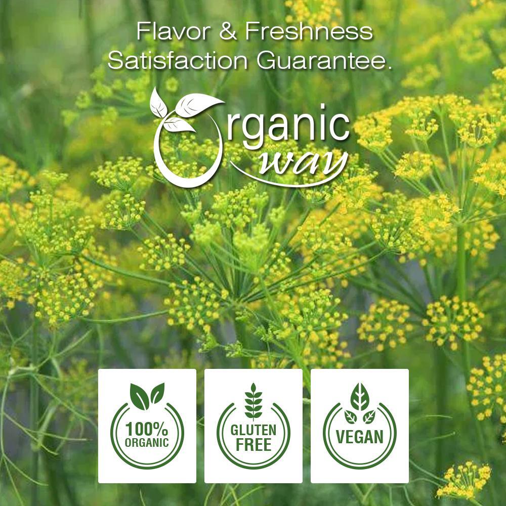 Organic Fennel Seeds Whole