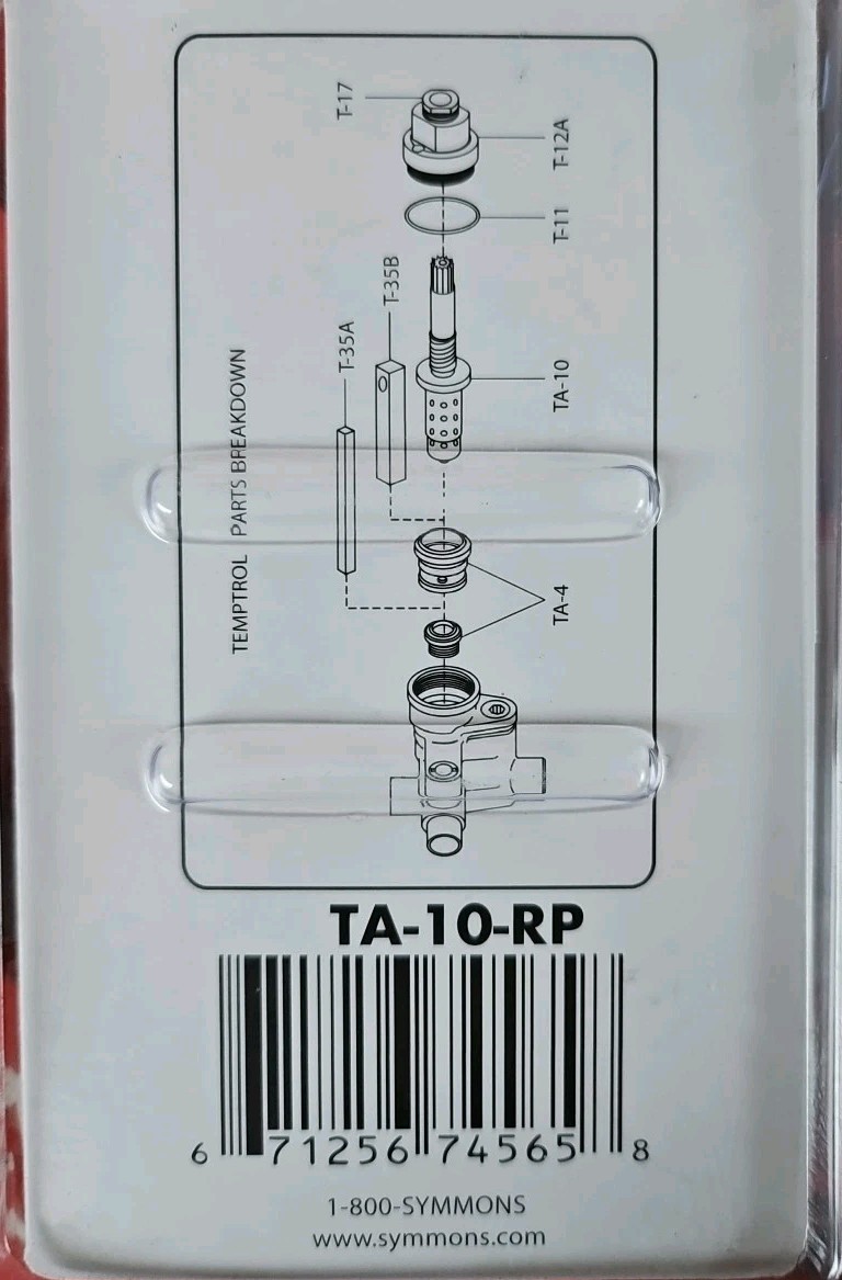 Symmons TA-10-RP Temptrol Spindle Genuine Part