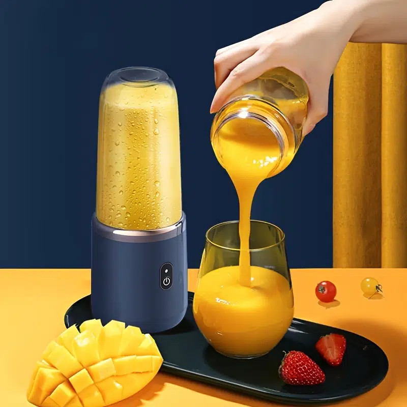 Portable Electric Juicer Cup Fruit Blender Maker Bottle Mixer USB Rechargeable