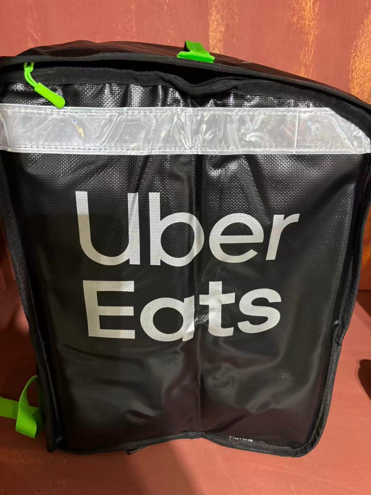Uber Eats Double-Shoulder Takeaway Bag–PVC Waterproof Thermal Insulation Deliv