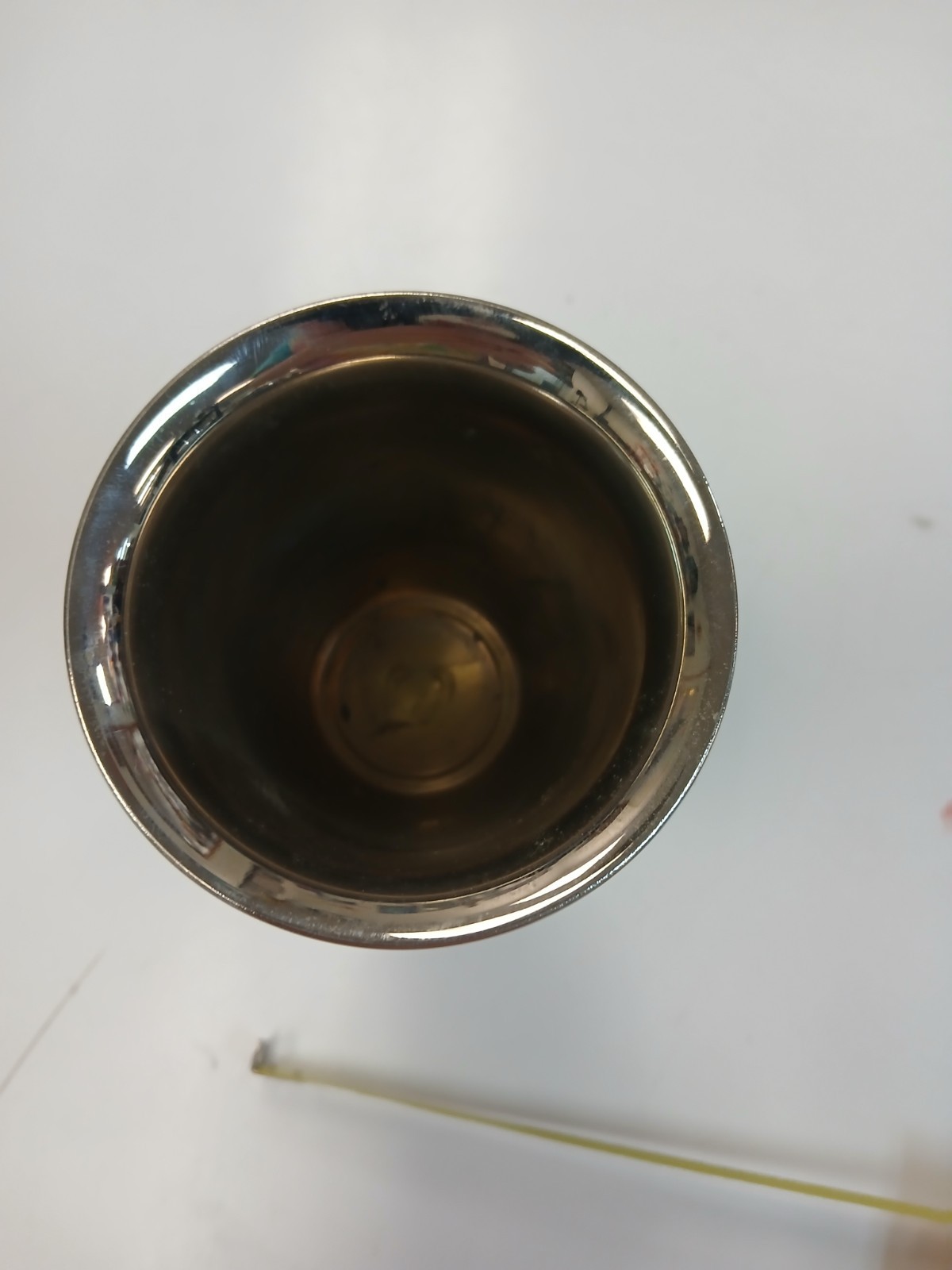 Vintage Owl Stirrup Hunting Cup, silver plated? Unknown Make