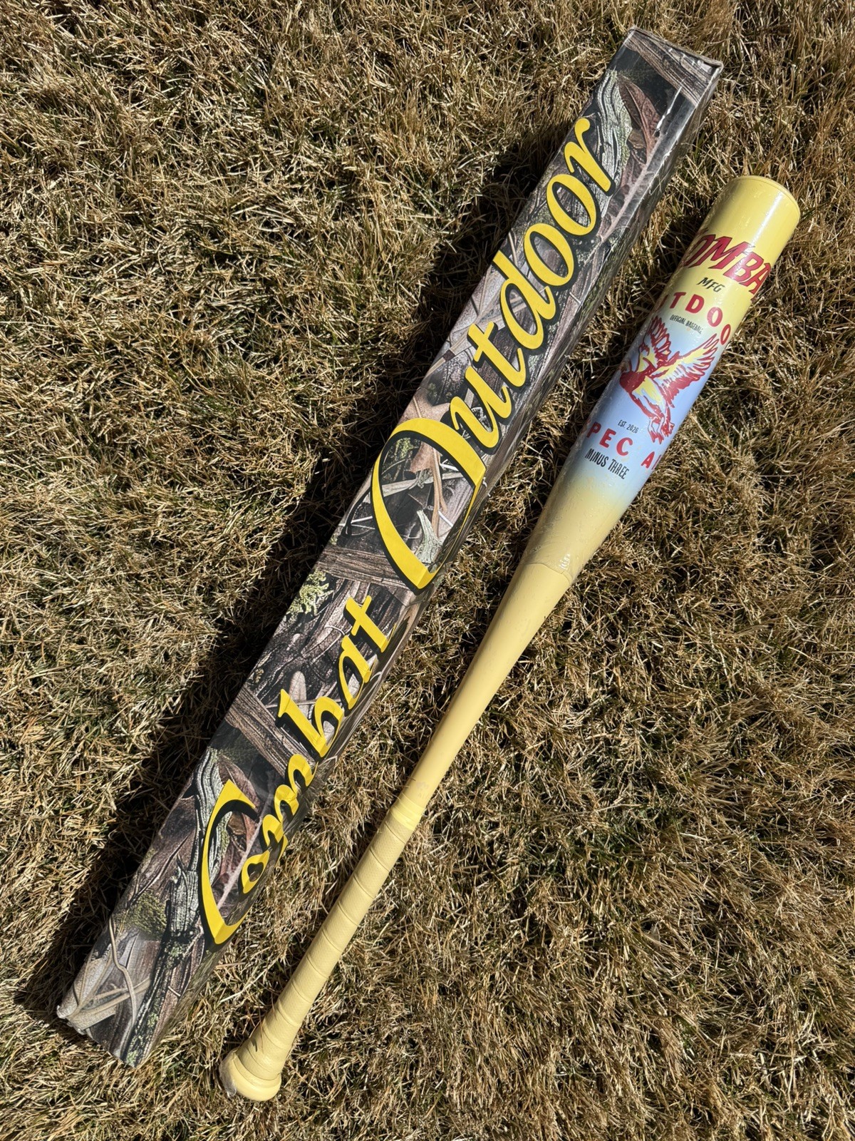 In Hand  COMBAT MFG Spec A1 Big Barrels 32/29 BBCOR Baseball Bat CBB6GUN3