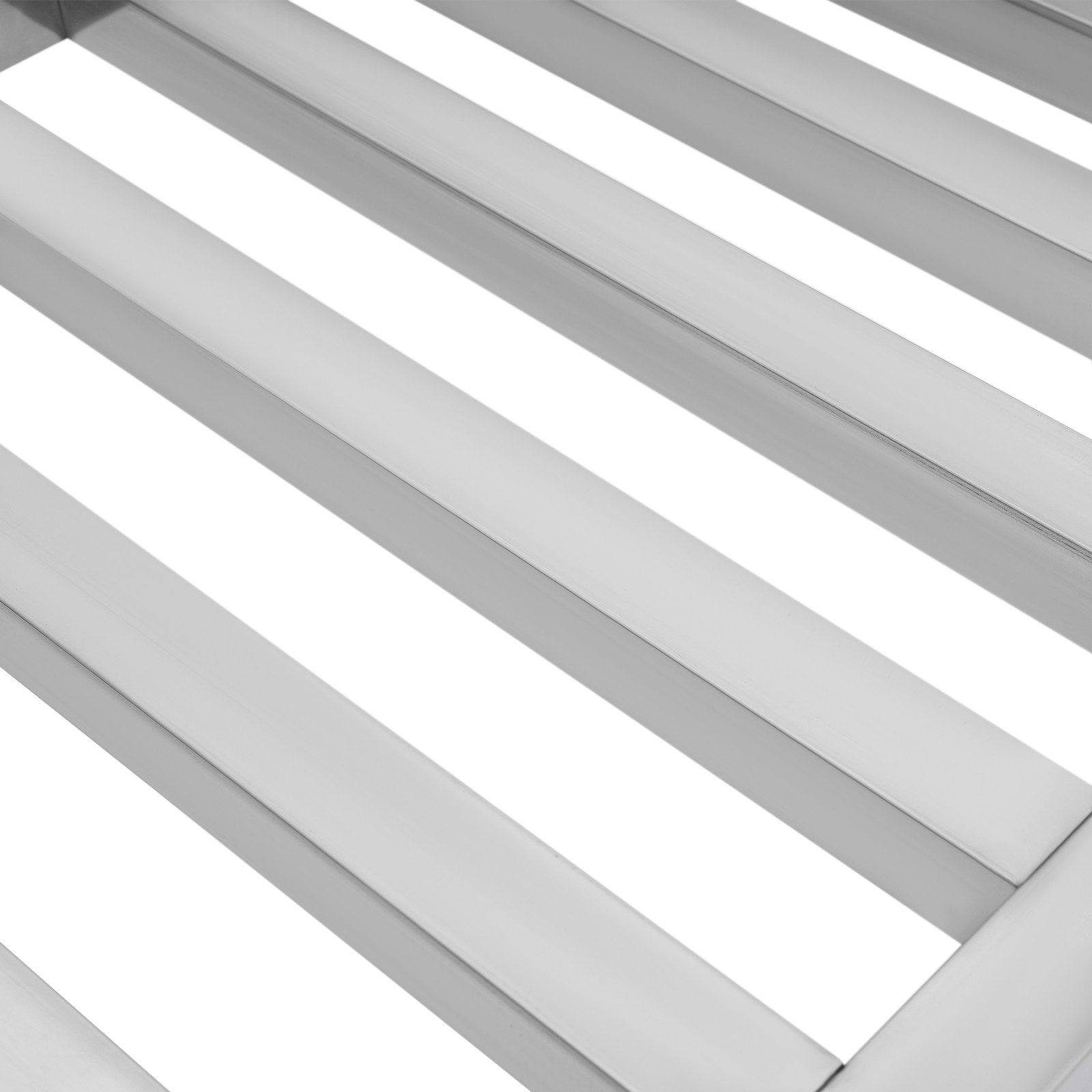 3Pcs Dunnage Stainless Steel Shelves Plants Display Rack Flower Showing Stand