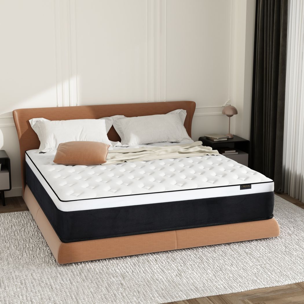 10"12"14" Twin Full Queen King Size Mattress Hybrid Foam Pocket Coils Bed In Box