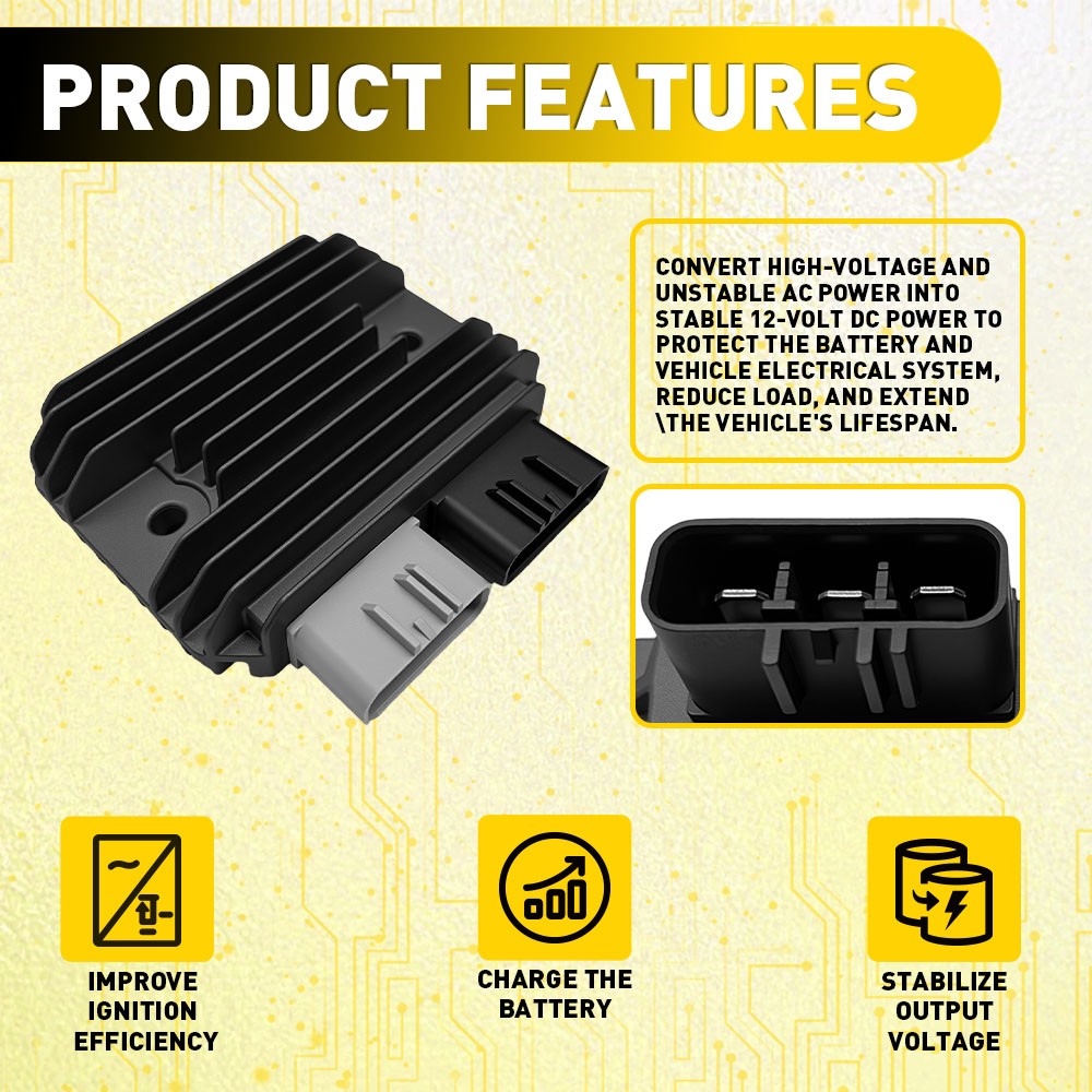 For Kawasaki ZX6R ZX-6R Ninja ZX636 2009-2012 Regulator Rectifier