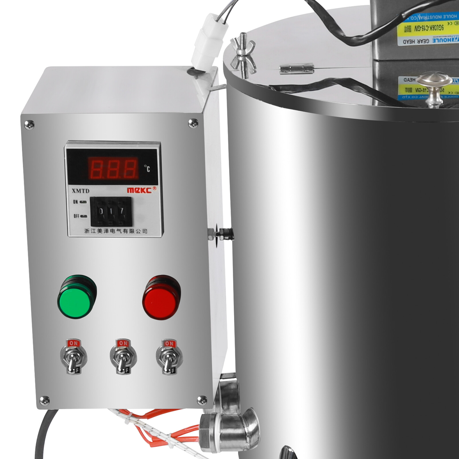 Heating Mixing Filling Machine 30L Stirring Tank Lipstick Paste Filler