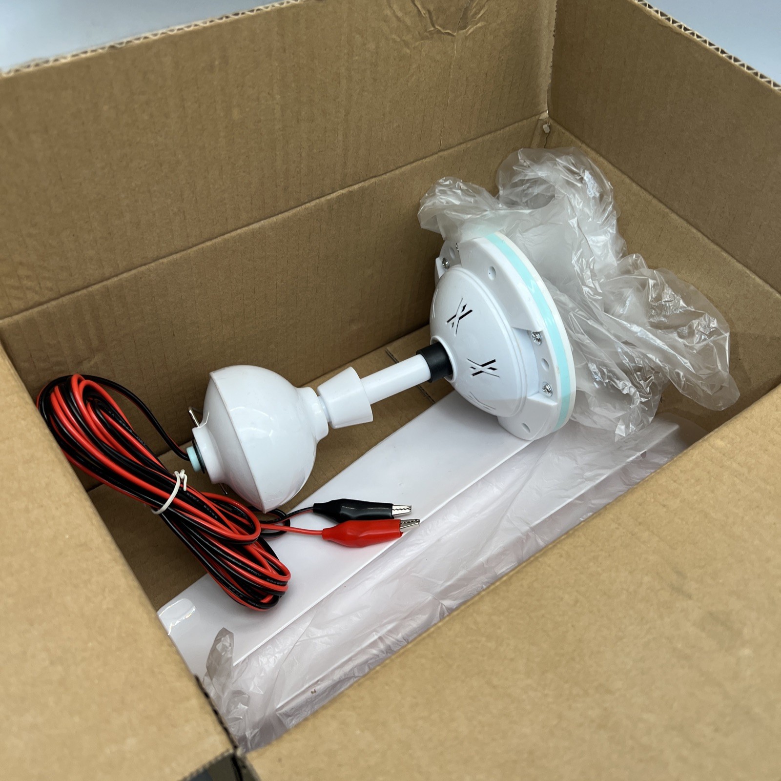 sunlar 28" inch 12V DC Ceiling Fan 12 Volt Portable gazebo fan New