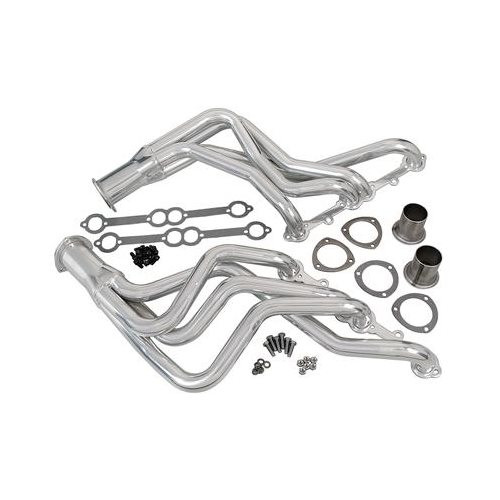 Summit Racing SBC 327 350 Chevy Full Length Ceramic Coated Headers Fits: GM Car
