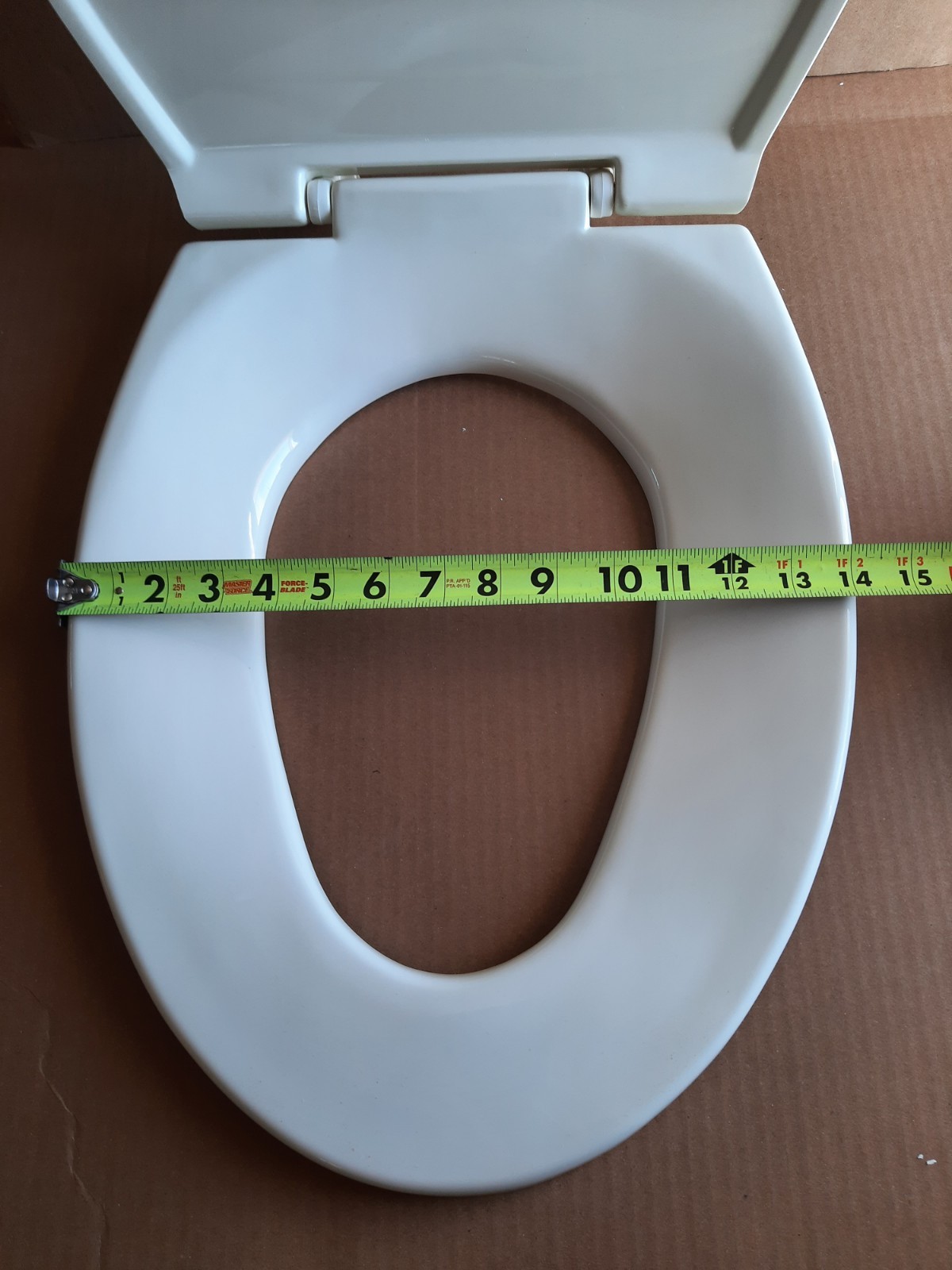 Toilet Seat American Standard Church Seat C-252 Elongated Bowl Off White