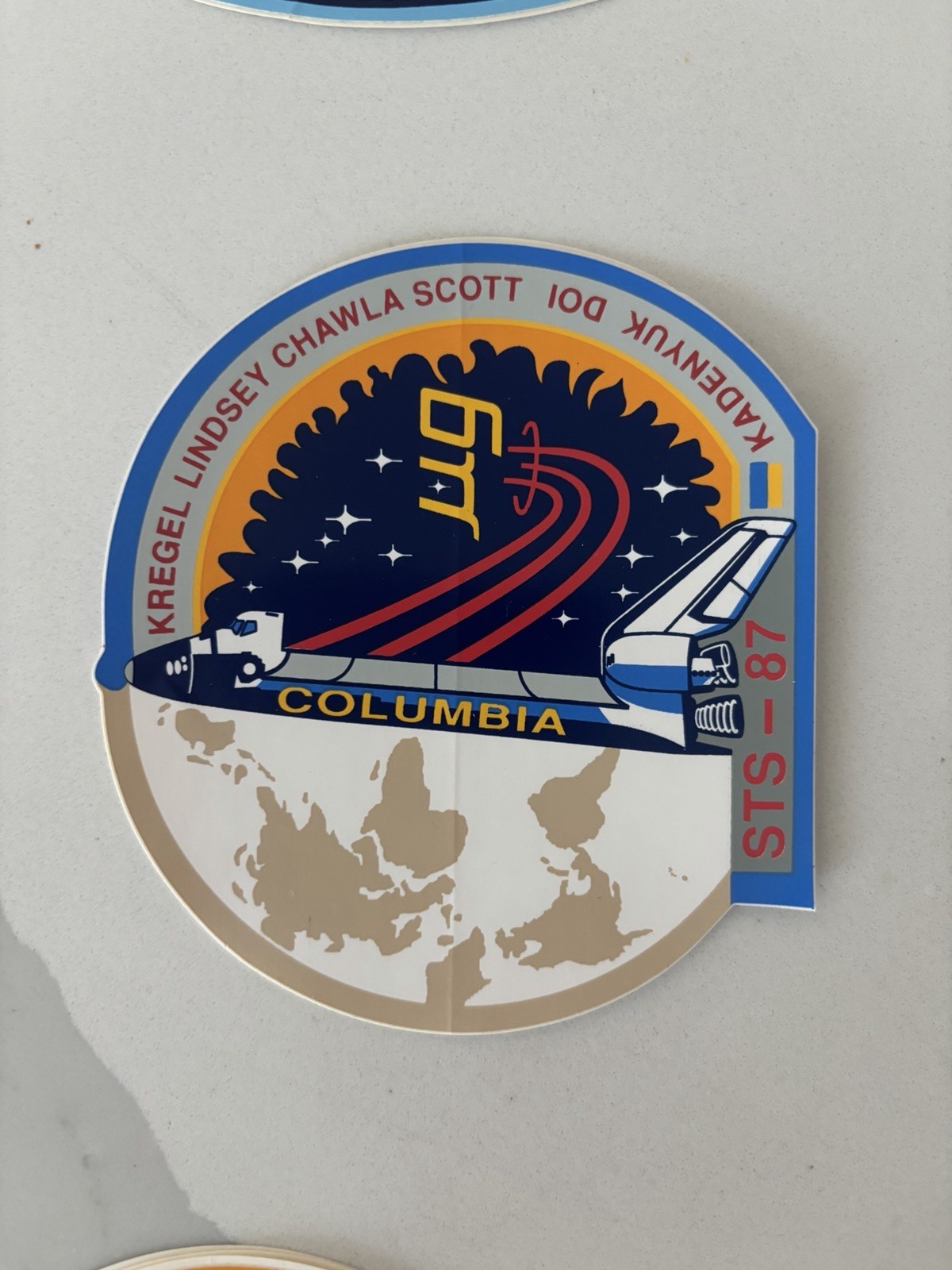NASA And Other Space Shuttle Mission Patch Stickers