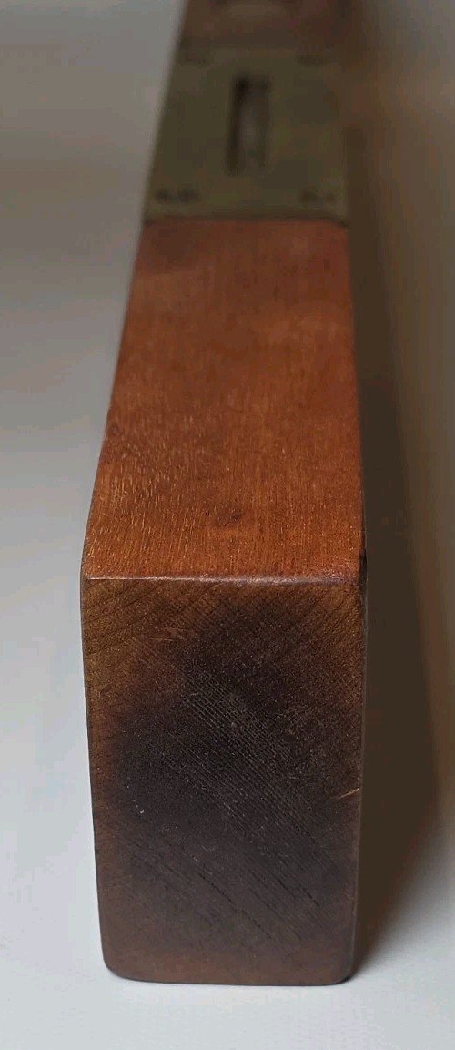 Antique Wood Bedortha Bros 12" (2) Bubble Woodworkers Level Tool Windsor, Ct