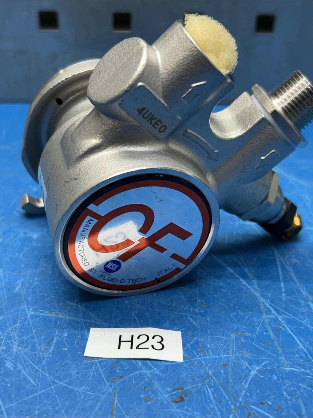 Fluid-O-Tech 4UKEO Rotary Pump NNB Fast 🇺🇸 Shipping + Warranty