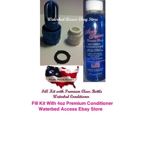 California King 99% Waveless Waterbed Mattress with 12 Mil Safety Liner