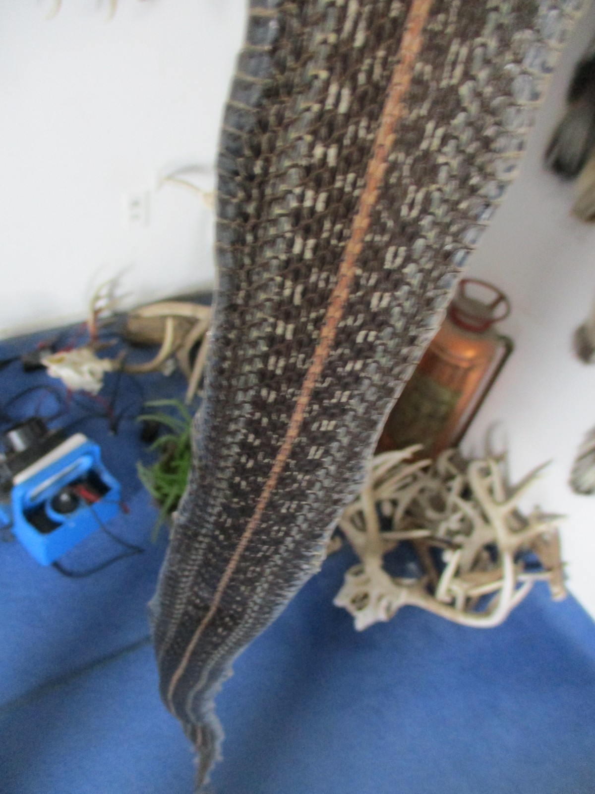 garter snake skin garden snake hide DRY TANNED wrap pen blanks 36 in. B3