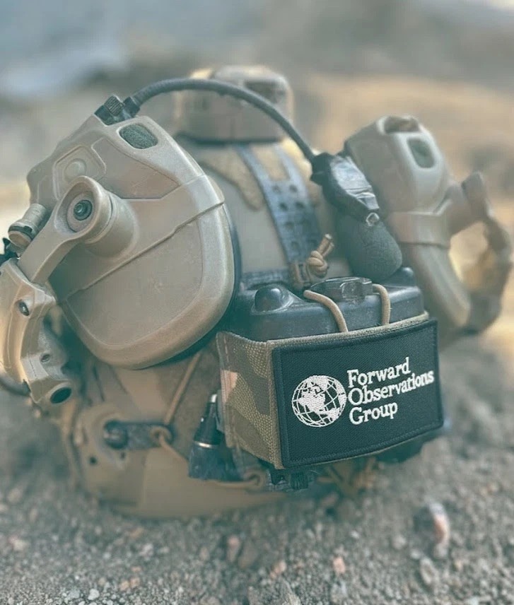 Forward Observations Group -  FOG - Hook Loop Patch