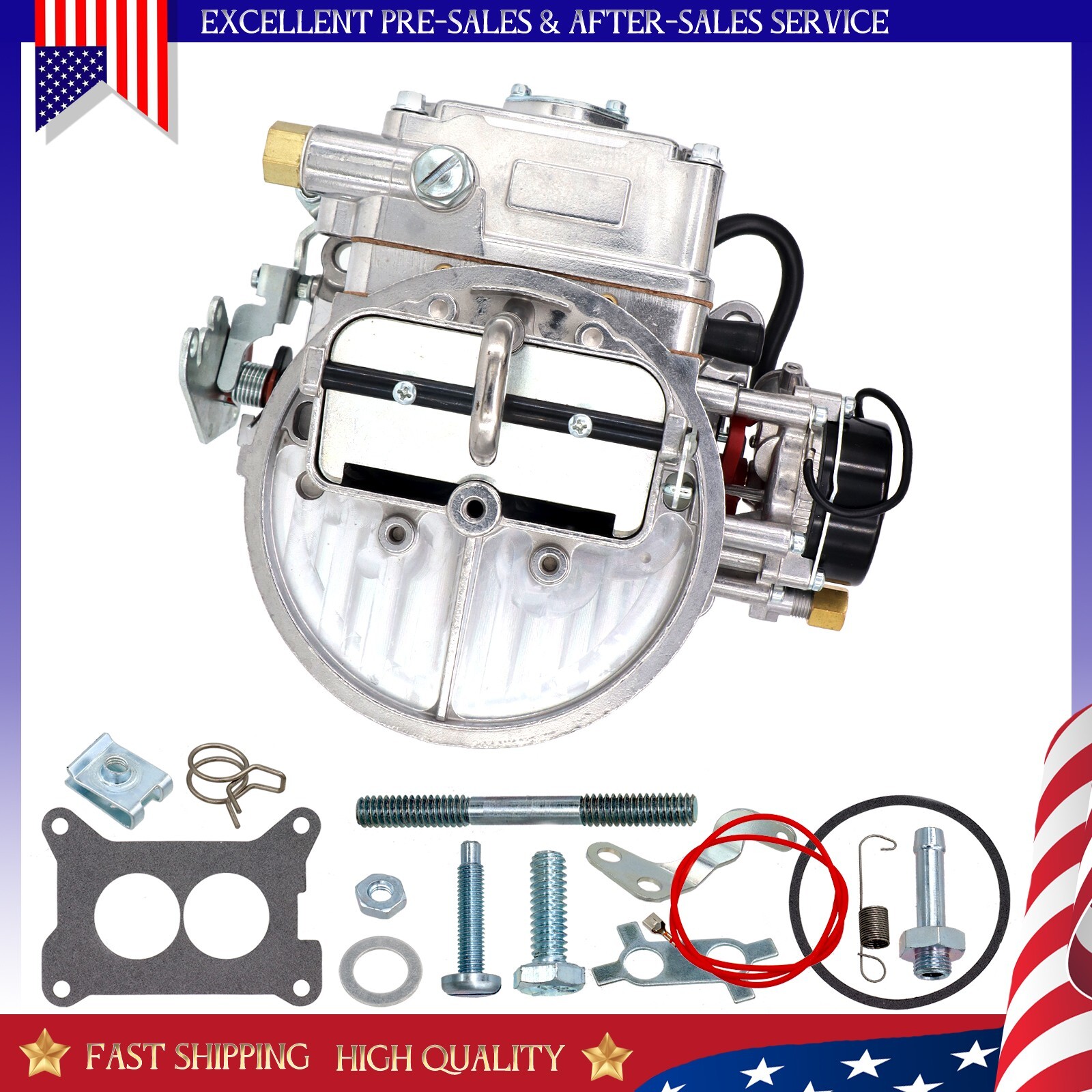 Marine Carburetor 500 CFM Electric Choke 0-80402-2 For Holley 2300 Gas New 🔥