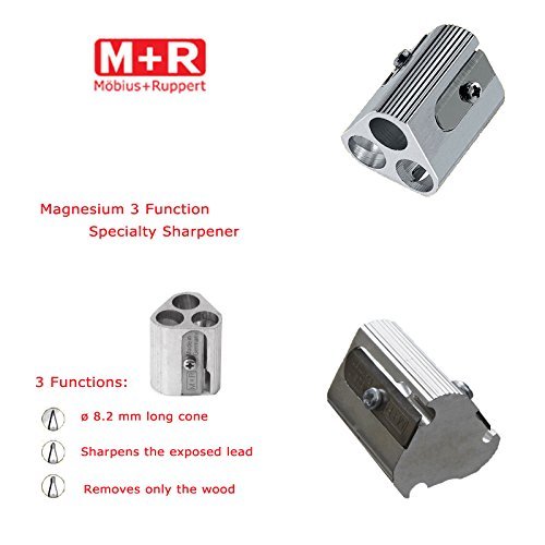 Mobius + Ruppert (M+R) Magnesium 3 Function Specialty Sharpener