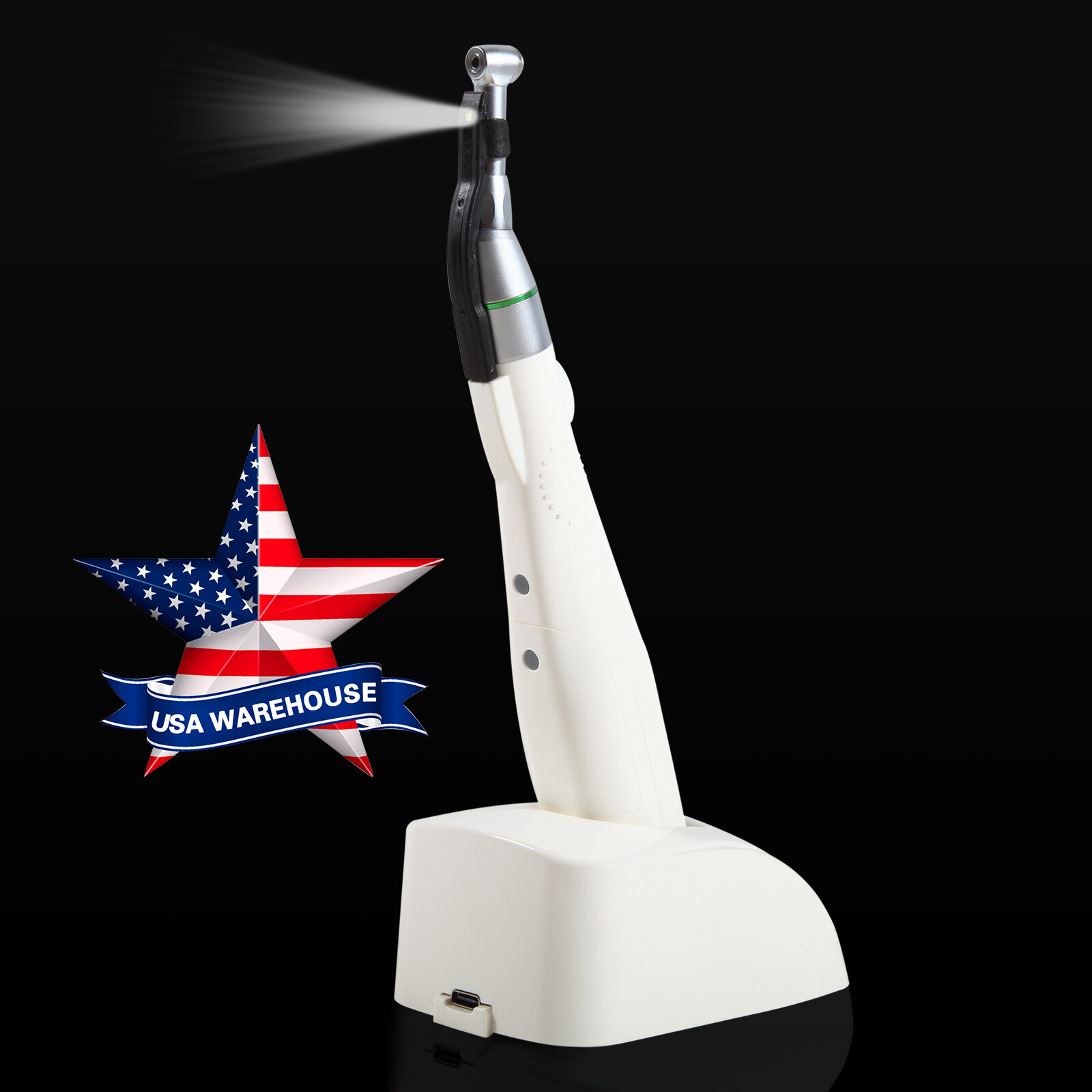 Wireless LED Dental Endodontic​ Endo Motor Root Canal 16:1 Mini Head Handpiece