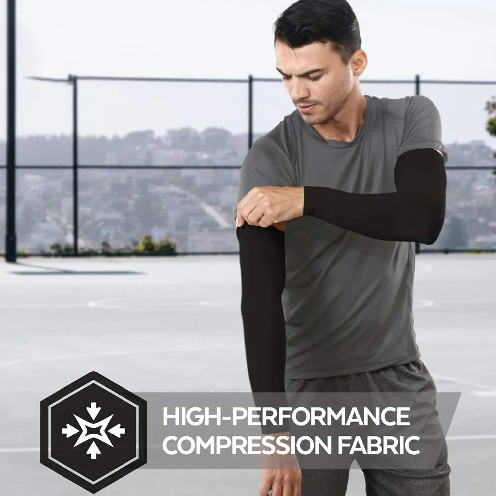 Summer Cooling Arm Sleeves Cover UV Sun Protection Sports Outdoor for Men Women