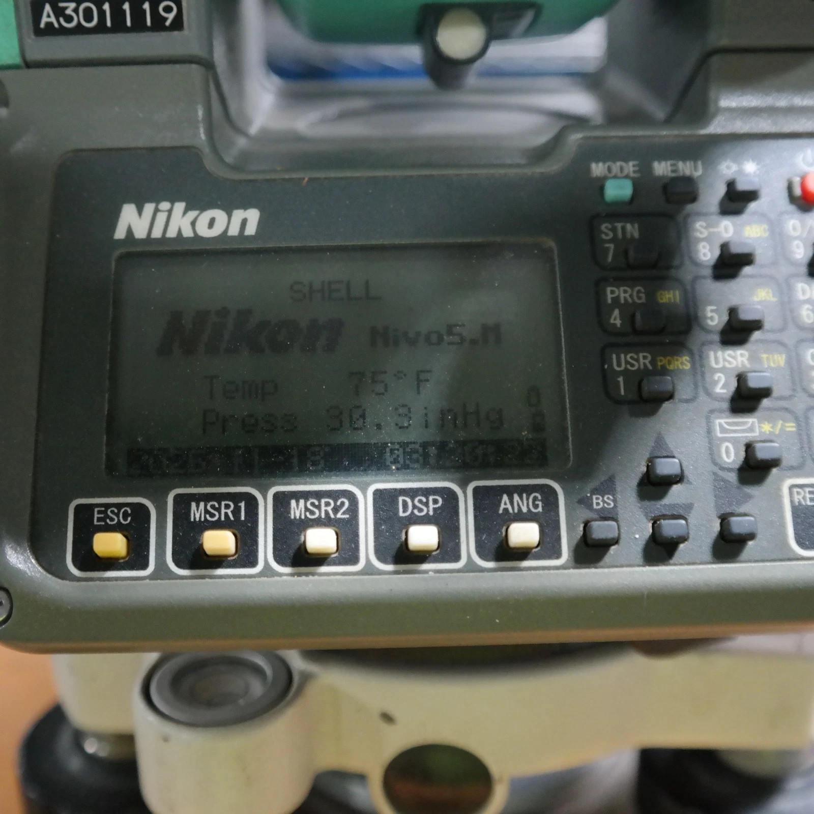 Nikon Nivo 5.M Total Station/30x/5000M Prism/500M Reflectorless w/Tripod/Case