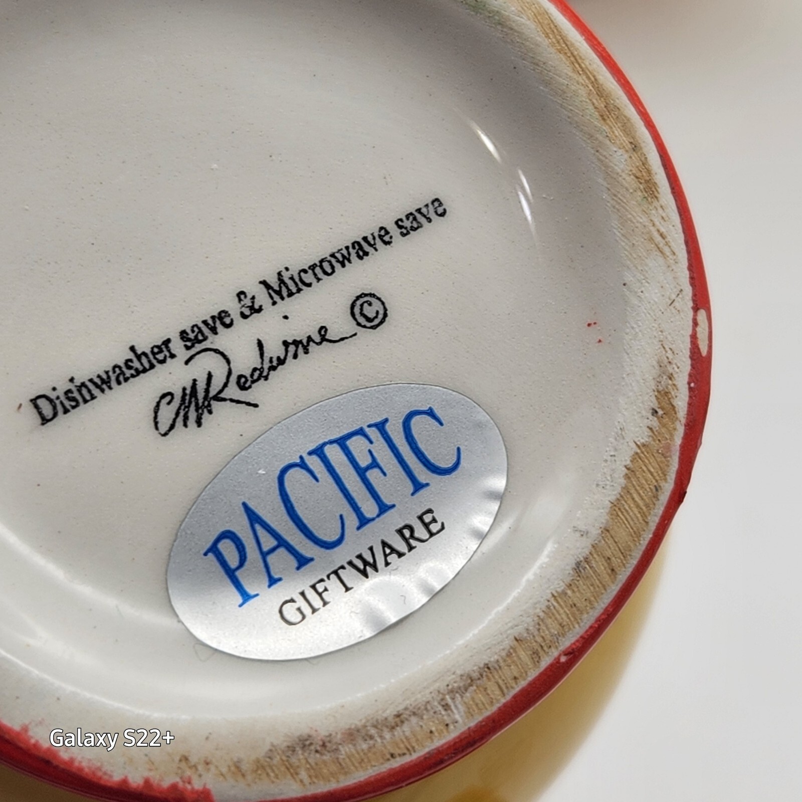 Rooster Teapot Set Creamer Sugar CM Redwine Ceramic Vintage Grannycore Cottage