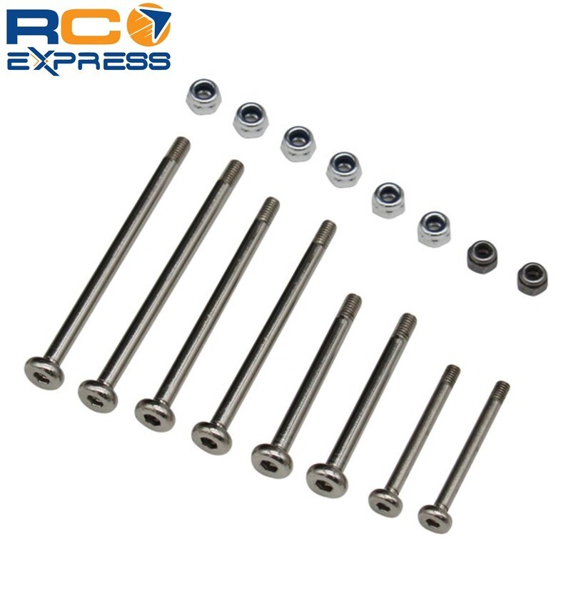 Hot Racing Traxxas 2wd Rustler Slash Stampede Steel Hinge Pin Set STE1568E08