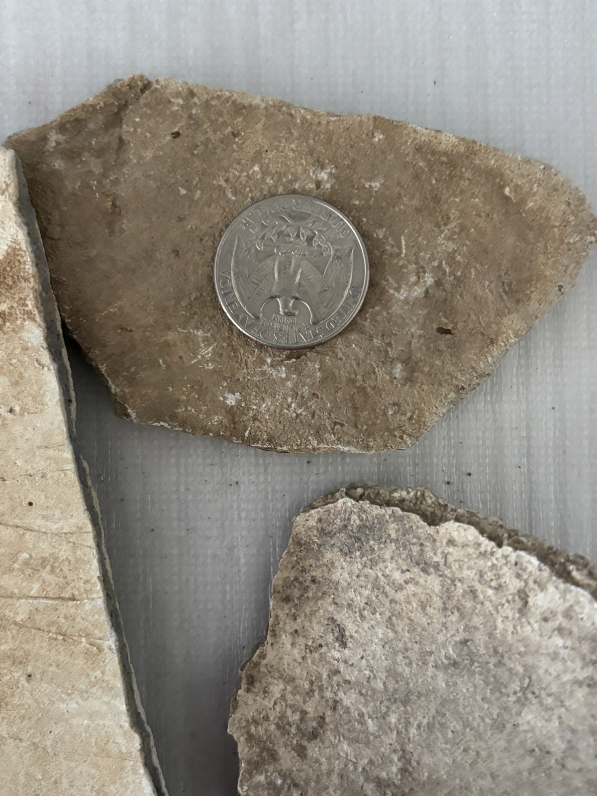 Lot of 7 Large Ancient Anasazi Native American Pottery Shards Arizona L5-D