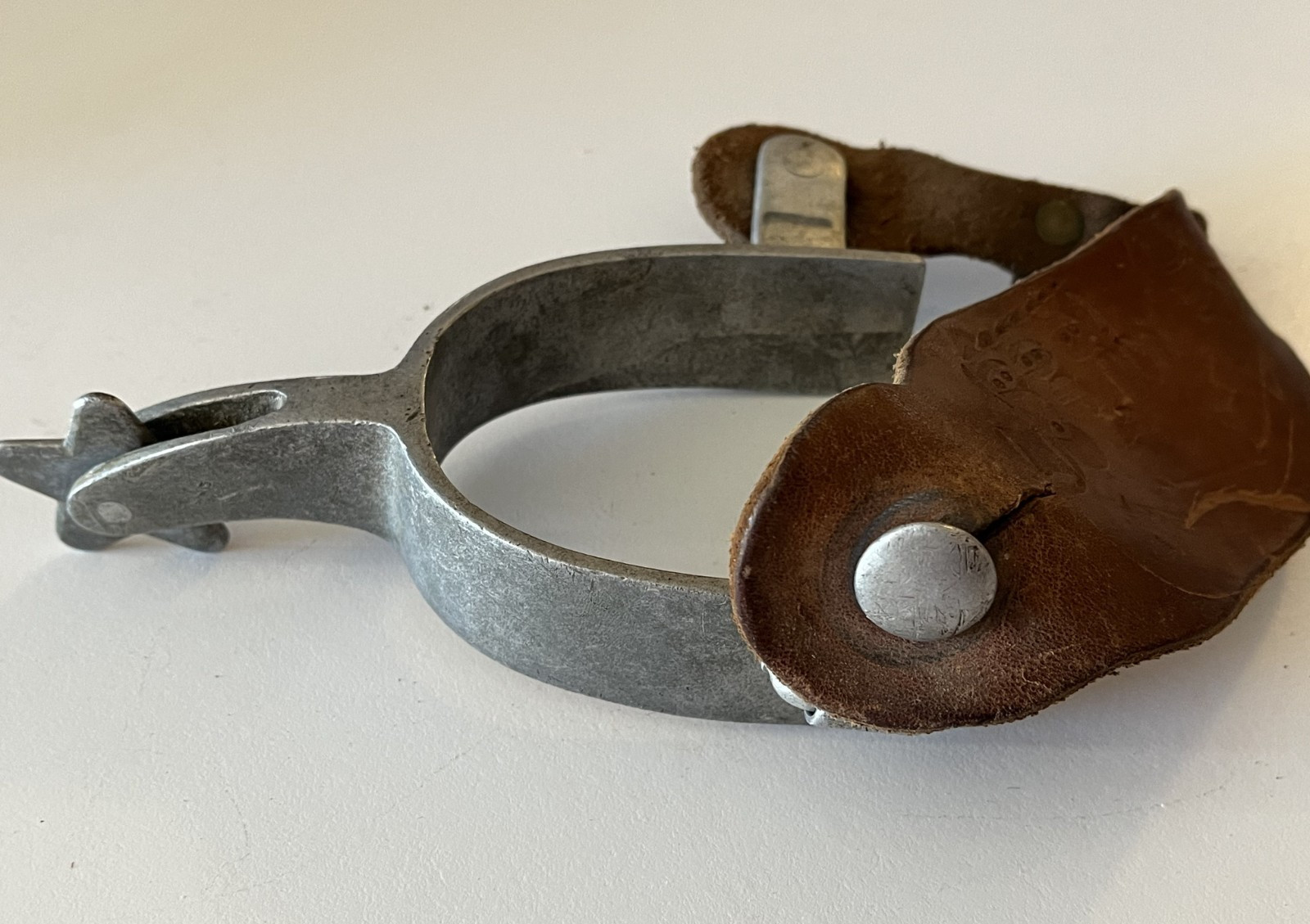 1940's Crockett Airplane Aluminum Cowboy spurs Heavy Duty