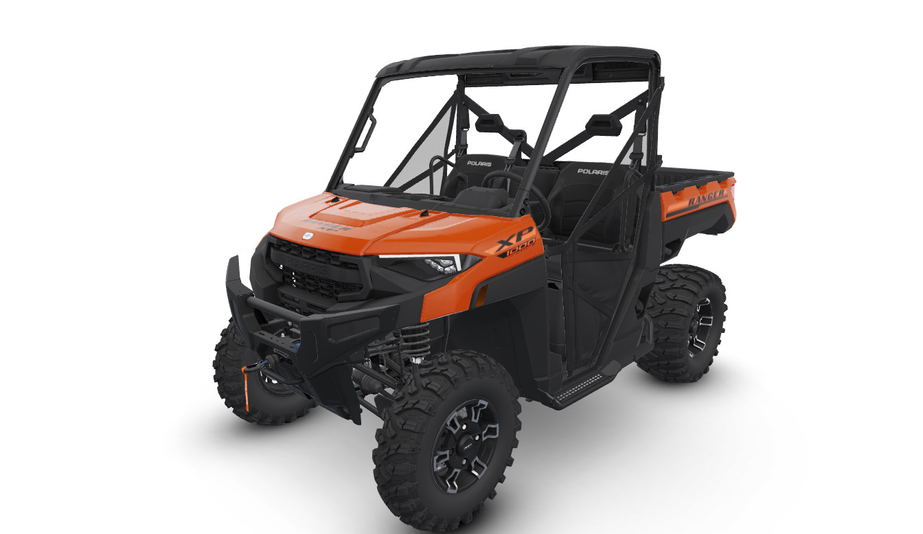 Polaris Ranger XP 1000 / Ranger 1000 SOHC Rock Guard Sliders with Step 2882530