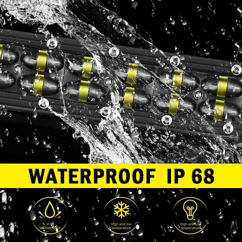 6D 14" LED Light Bar Shock Tower Mount Brackets Fit Can-am Maverick X3 DS RS MAX