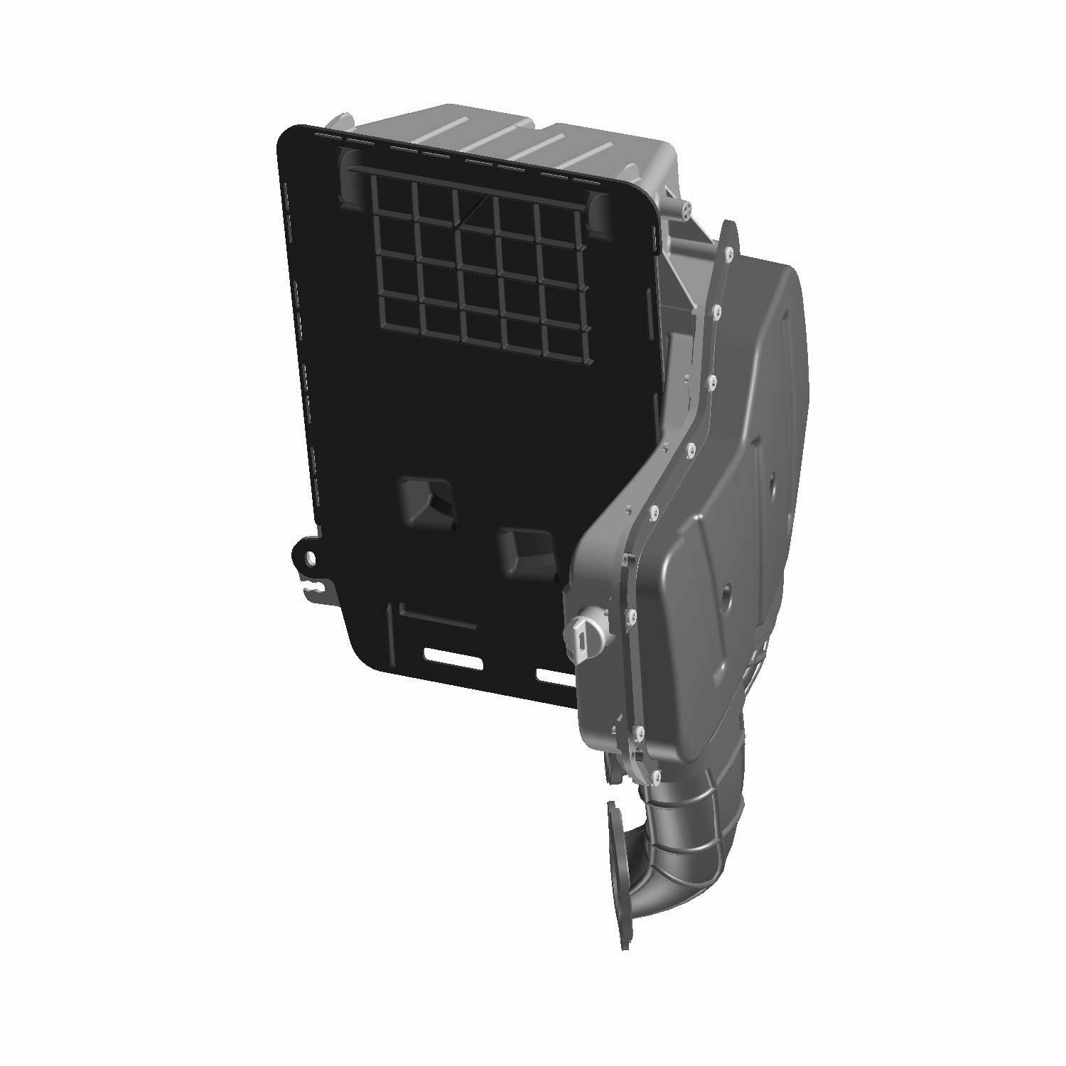 Polaris Air Intake Box with Runners Assembly, Genuine OEM Part 1240825, Qty 1