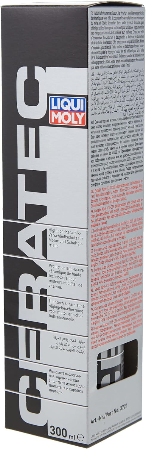 2 Pack Cans Liqui Moly Ceratec CERA TEC Oil Additive 300ml ea. LM2002 3721