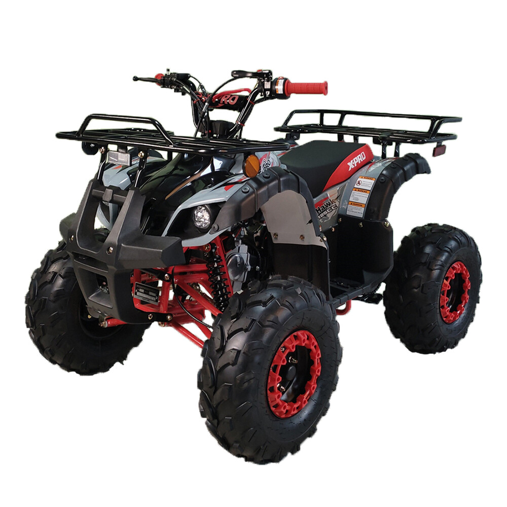 X-PRO Hawk 125cc ATV Quad with Auto Transmission w/Reverse, LED Headlights