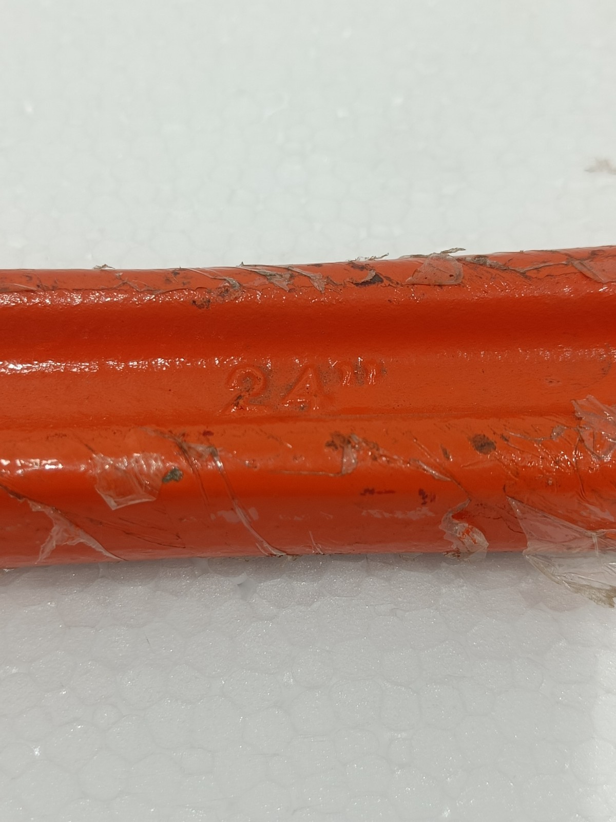 RIDGID 24 IN HEAVY DUTY OFF SET PIPE WRENCH MODEL 89445 CAST IRON USA MADE 24"