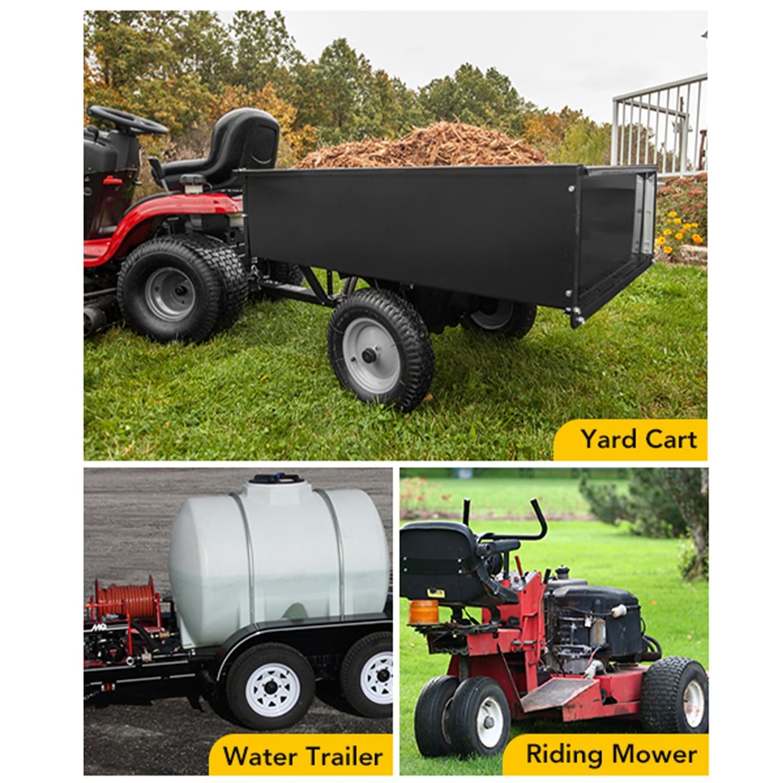 Set Of 2 ST205/75D14 Trailer Tires 6 Ply Heavy Duty 205 75 14 Replacement Tyres