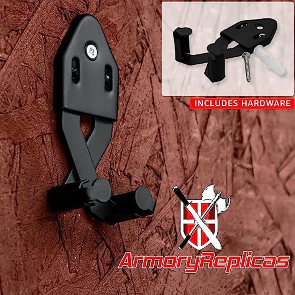 Universal Adjustable Sword Display Wall Hook Hanger Wall Mount for Sword ,Dagger