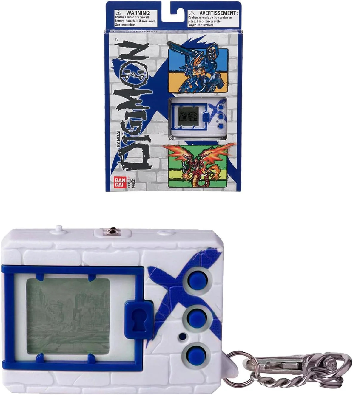 Digimon Bandai Namco X Virtual Monster Pet by Tamagotchi - White & Blue