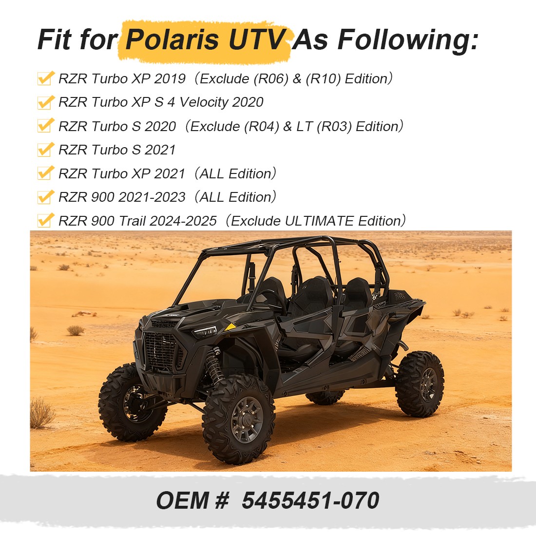 Glovebox Glove Box Storage Lid For Polaris RZR XP Turbo S 2019-2021 5455451-070