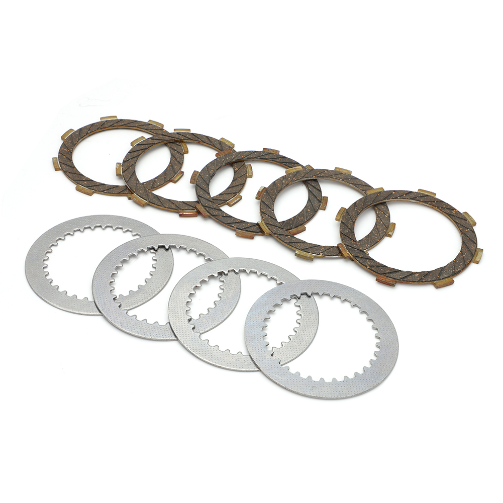 For Kawasaki KM100A KH100 KE100 KD80 Steel Plates Clutch Friction Set 1976-2001