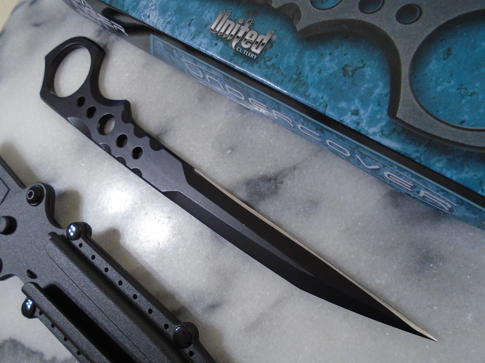 Undercover CIA Stinger Gen II Dagger Spike Full Tang Boot Knife Kydex UC3513 New