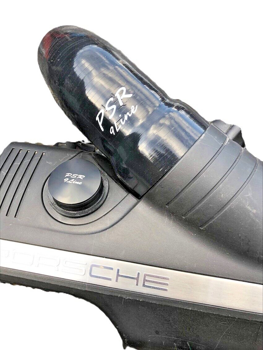 Porsche 997 Resonator Air Box Upgrade with Black Induction Pipe Kit