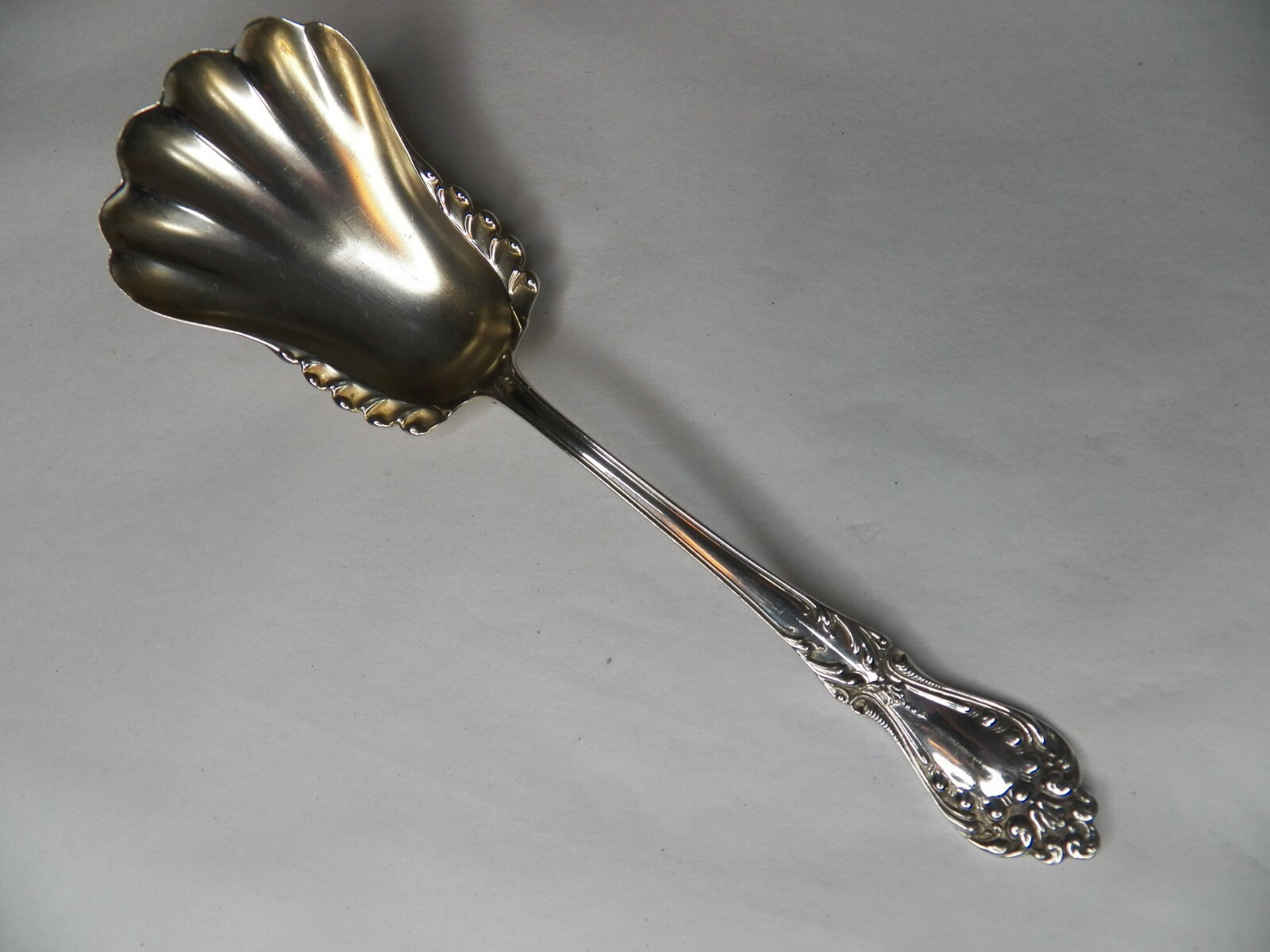 WATSON PRINCESS STERLING SILVER JAM SPOON 6 3/4 NO MONOGRAMS