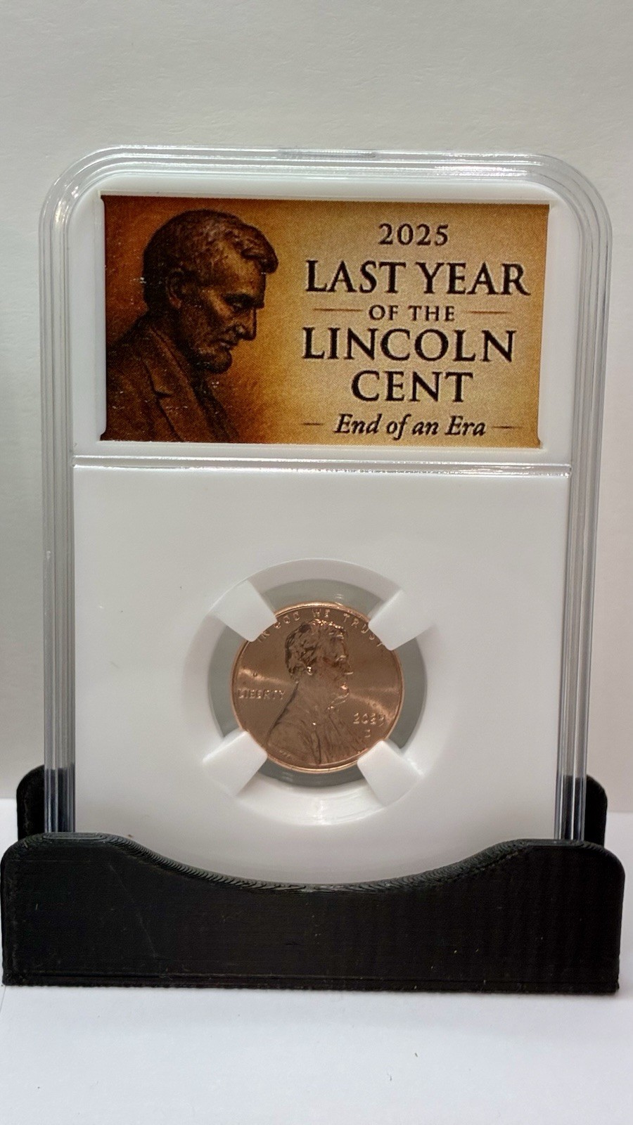 2025 P & D LINCOLN SHIELD CENT UNCIRCULATED Slabbed Set Penny Last Year
