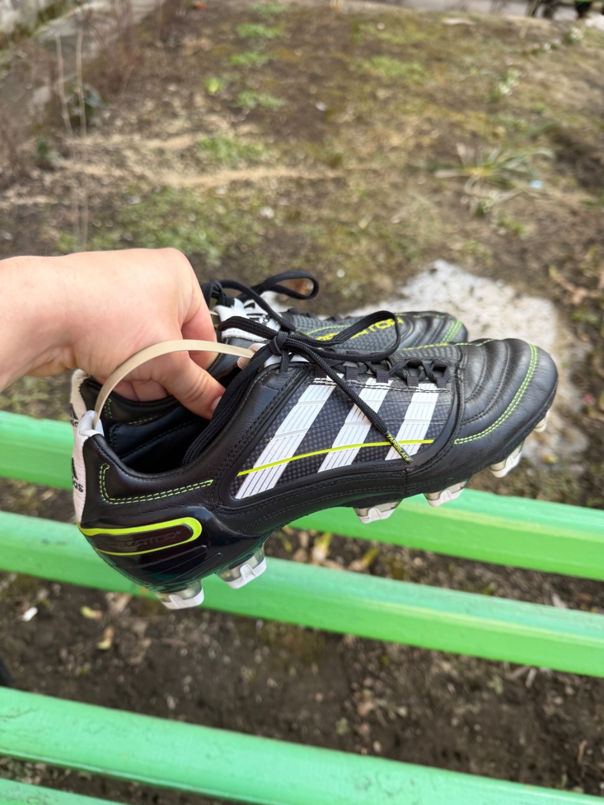 Adidas Predator X FG Elite U43817 Retro Soccer Cleats Football Boots US8.5 UK8